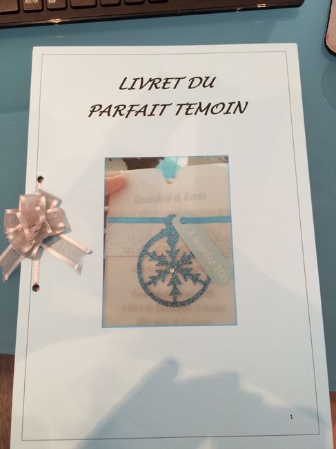 Livret témoin. - 1