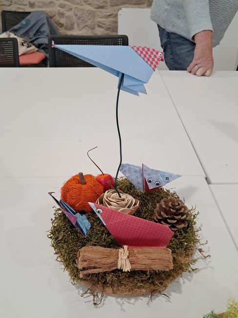 Papier crépon - avancée du projet - 1