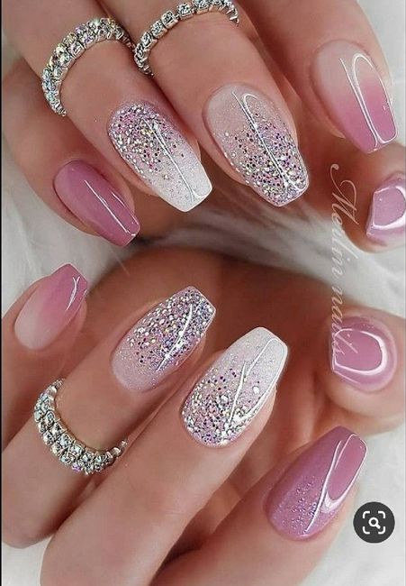 Wedding nails 😍 3