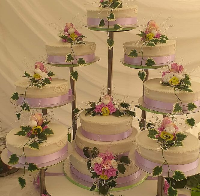 Pièce montée vs wedding cake - 1