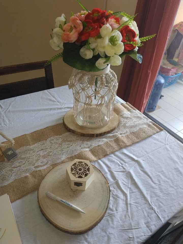 Essai déco table de l'urne - 3