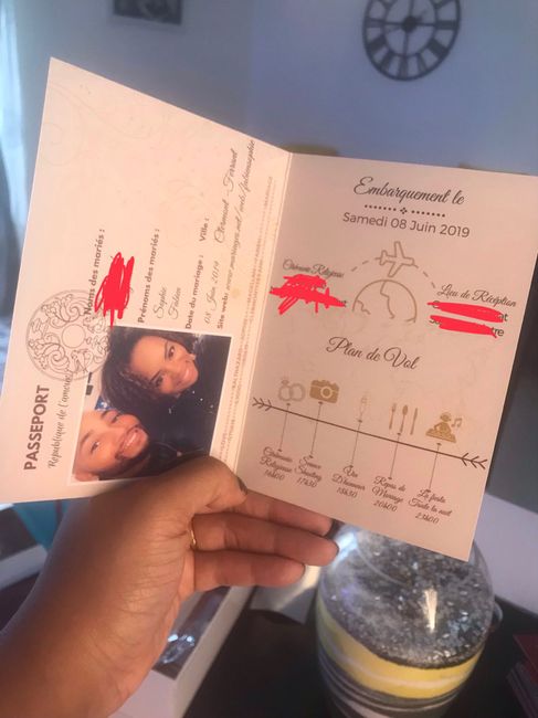 Faire part reçus 😍😍 6