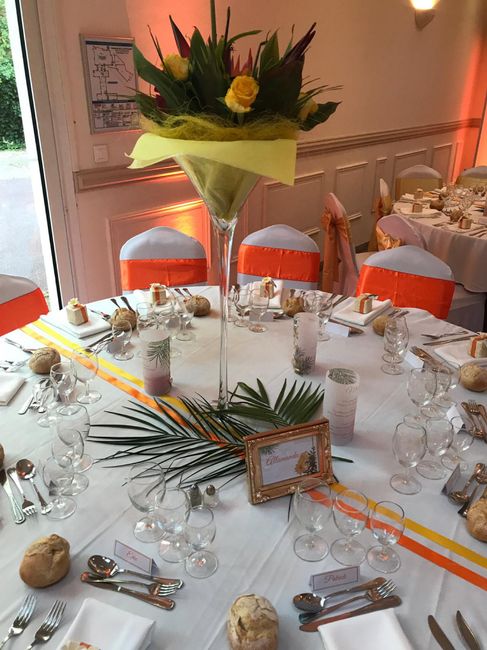 Fleur tropicale mariage thème exotique/tropical 7