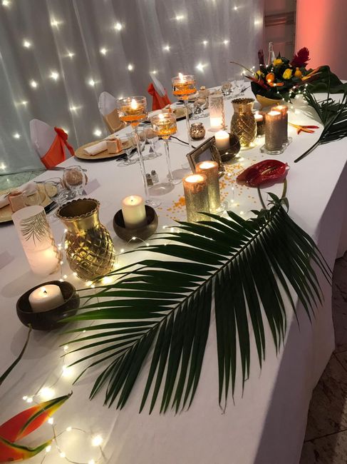 Fleur tropicale mariage thème exotique/tropical 8