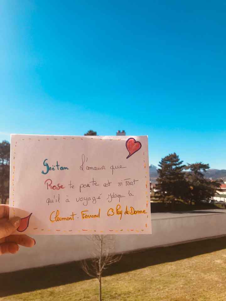 Il me manque quelques départements. Love notes - 2