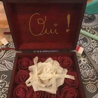 Boîte - coussin alliances - 1