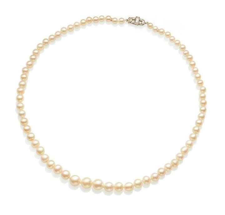 Collier perles