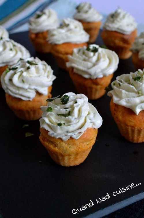 mini cupcakes aux tomates séchées
