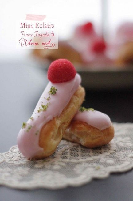 mini éclairs