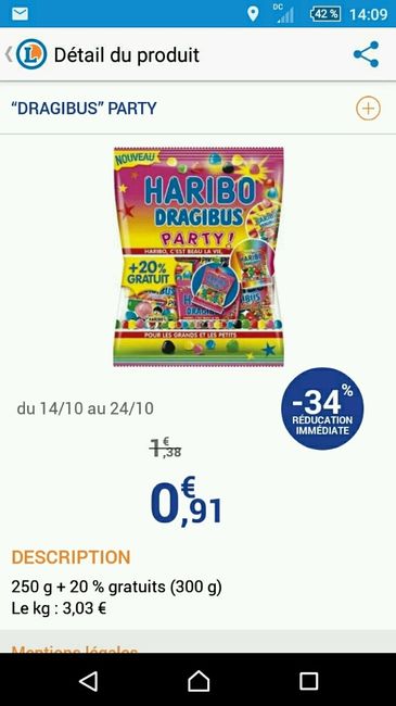 Bon plan candy bar - 1