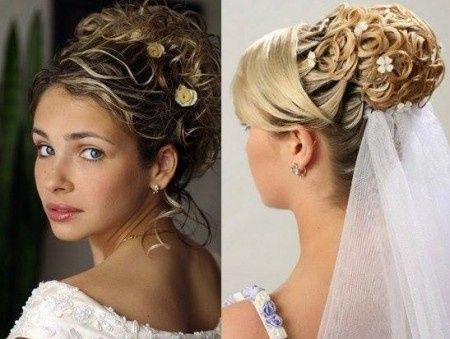 chignon mariée 