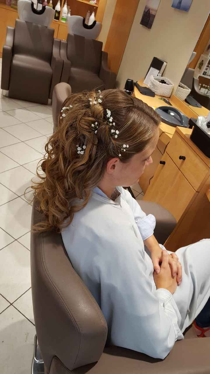 Ma coiffure est validée  👰 - 2