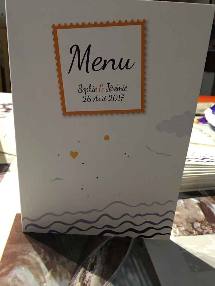 Nos livrets de messe et nos menus --> je suis fan 😍 - 7