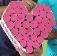 Sous la forme de petits mots doux