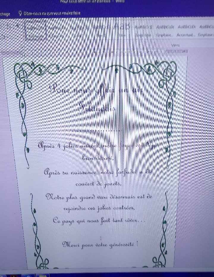  Texte pour l'urne - 1