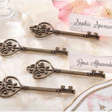 Nom de table romantique, jadore!