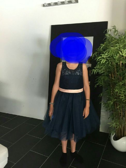 Les robes de mes petites filles d'honneur e ma témoin - 6