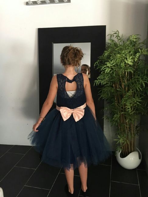 Les robes de mes petites filles d'honneur e ma témoin - 7
