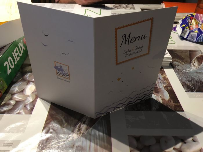 Nos livrets de messe et nos menus --> je suis fan 😍 - 9