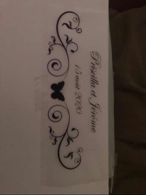 Plan de table sur toile 2