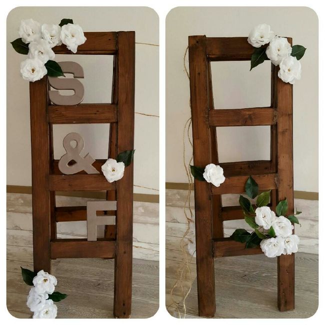 Escabeau en bois - 1