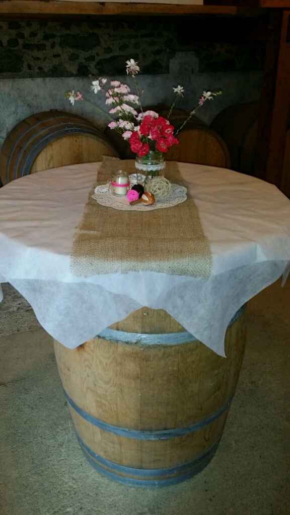Mes premiers essais déco de table - 1