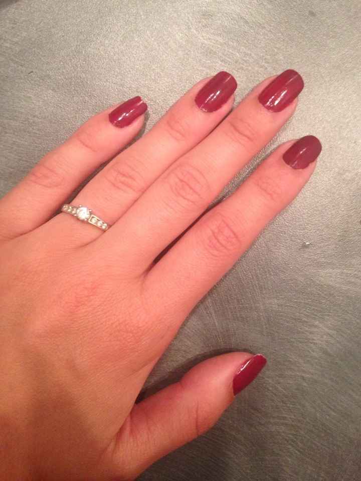 Montrez-moi vos bagues de fiançailles !! - 1