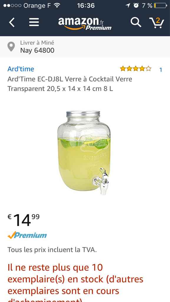 Achats du jour, trop impatiente de recevoir - 1