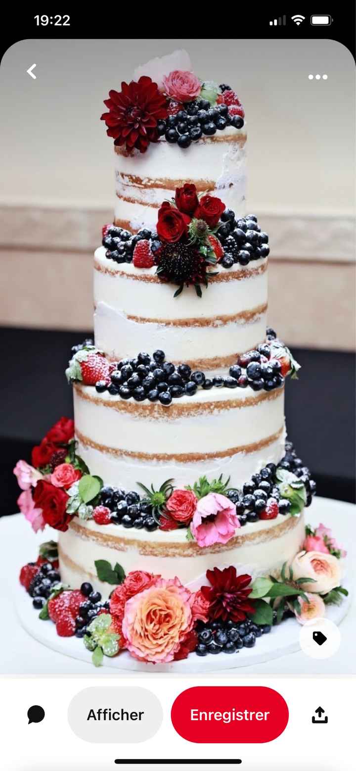 Gâteau de mariage question - 1