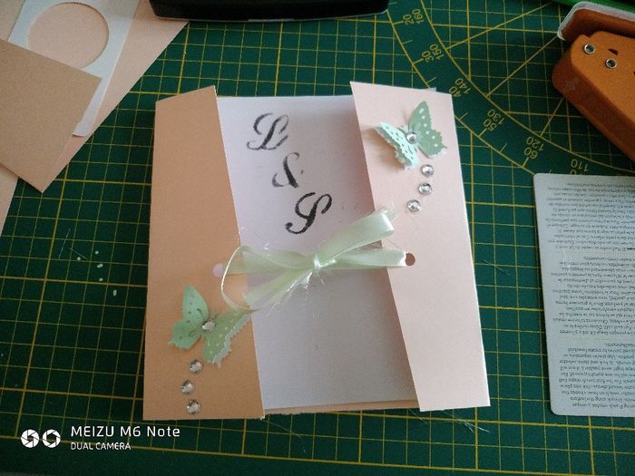 Faire-part, prototype 1 - 2