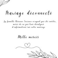 Cérémonie déconnectée - 1