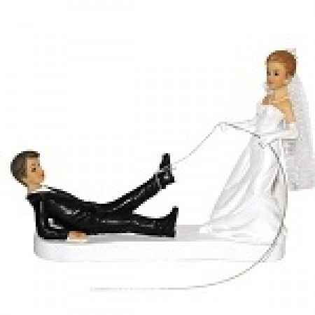 personnage gateau de mariage