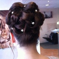 essai de coiffure