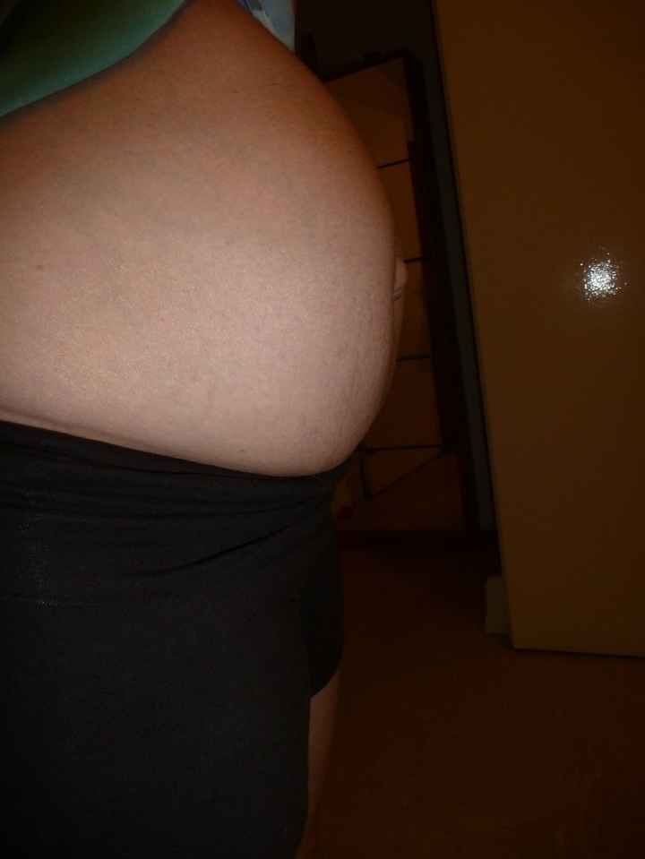 Mon bidou à 4 mois de grossesse
