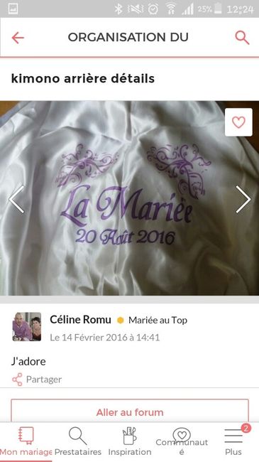 Kimono de mariée - préparatifs - 3