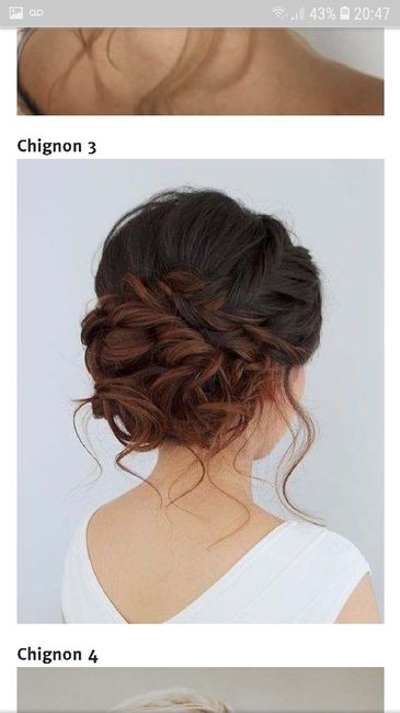 Help !! Essai chignon - 1