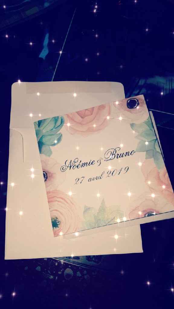 Et maintenant... partage tes faire-part ! - 1