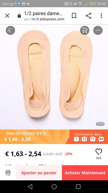 Trouvaille Aliexpress pour chaussure - 1