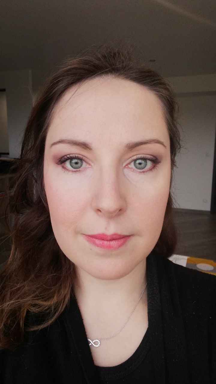 Journée top 😁 Essai maquillage et faire part terminé - 1