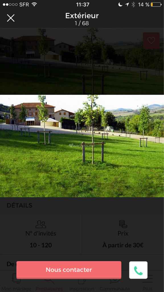 Salle trouvé!! mariage avancé - 1