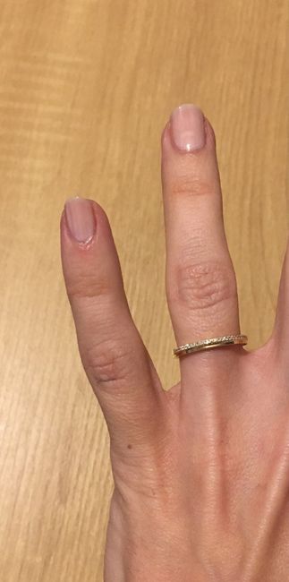 Heureuse ! Ma bague est arrivée de la fabrication 3