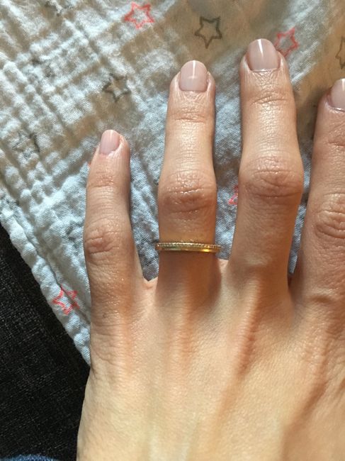 Bague art déco / vintage en guise d'alliance. help - 1