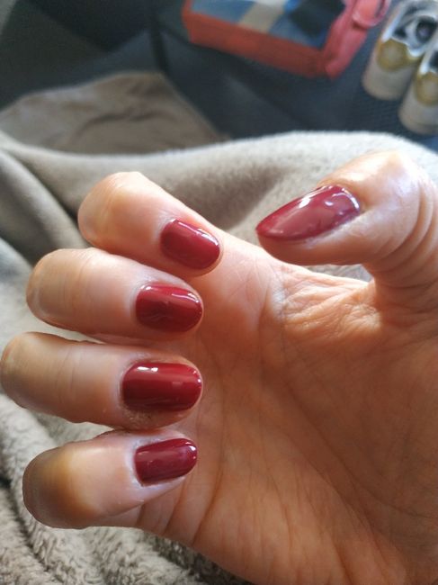 Rdv pour semi permanent mais verrue au doigt 😩 2