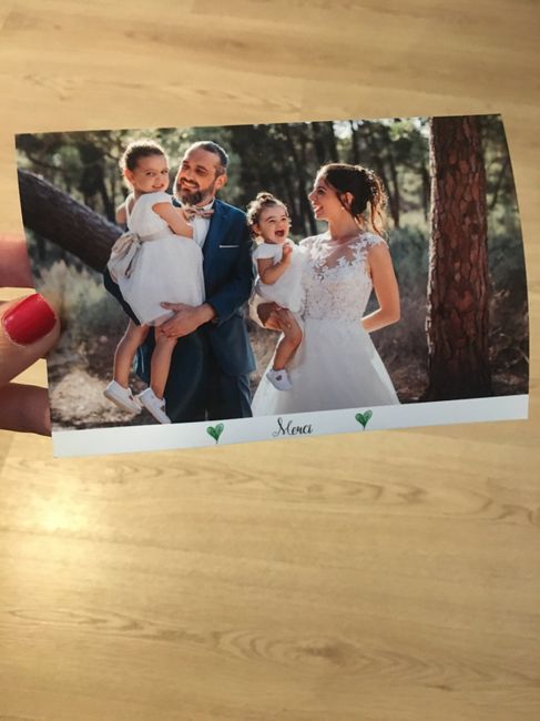 Nos cartes de remerciement 😍 1