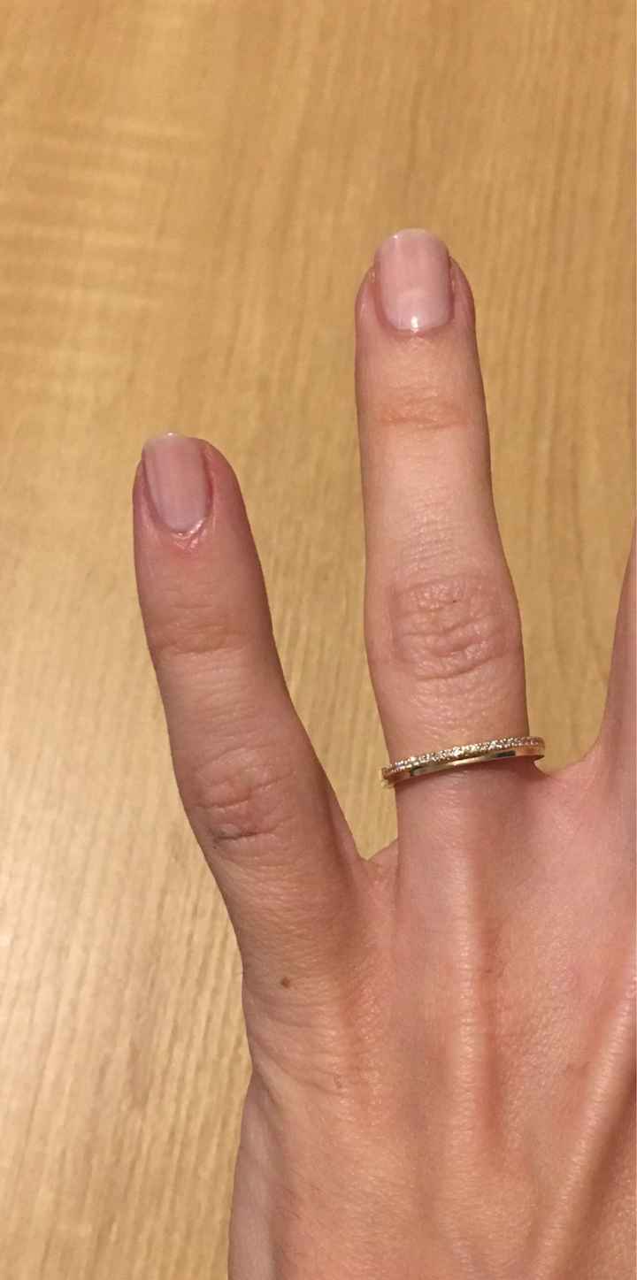 Heureuse ! Ma bague est arrivée de la fabrication - 3