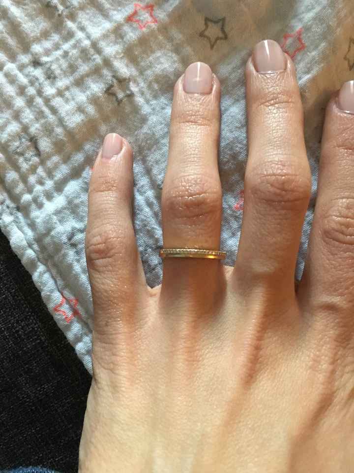 Bague art déco / vintage en guise d'alliance. help - 1