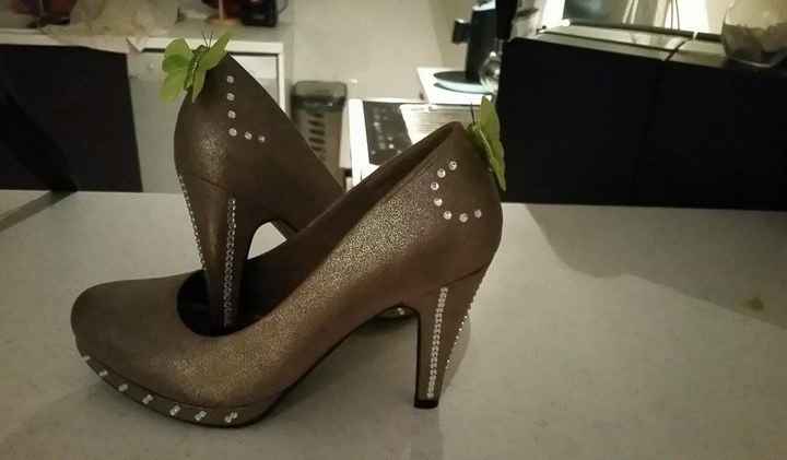 Que pensez vous de mes chaussures customiser - 1