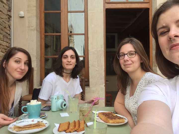 Petit goûter en terrasse