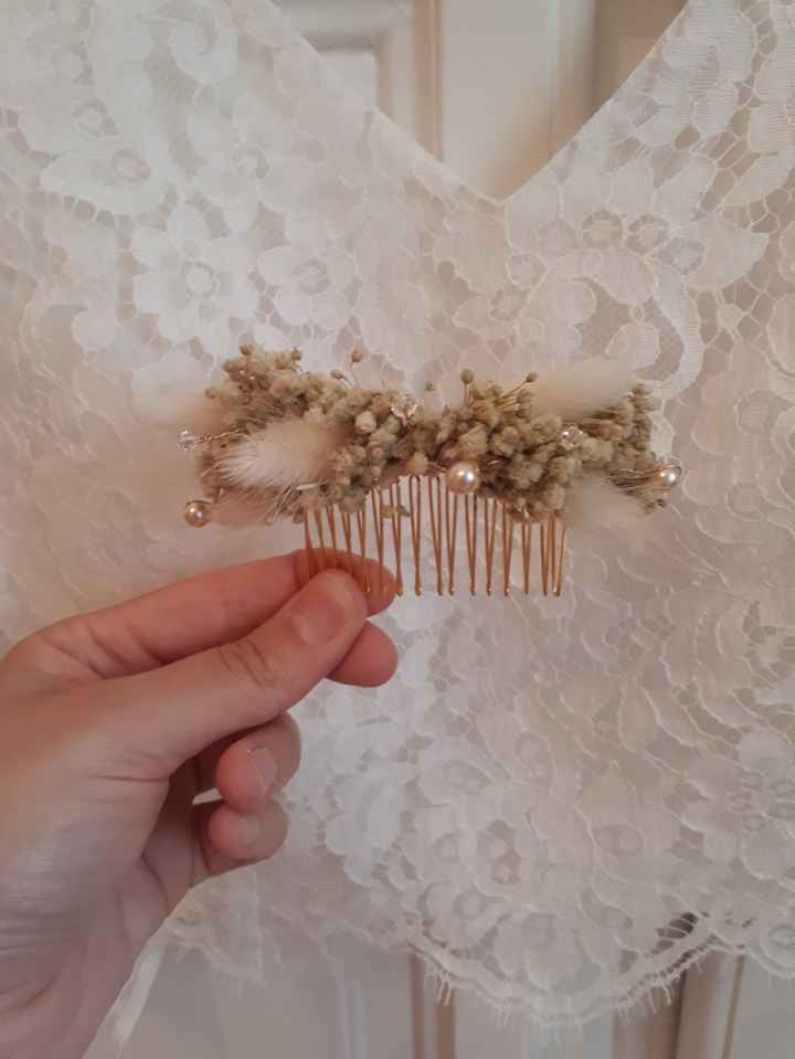 Peigne à cheveux et couleur de la tenue - 2