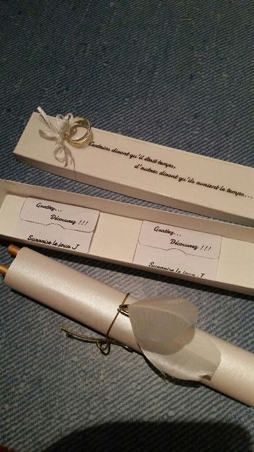 Faire part diy "ange" presque fini - 4